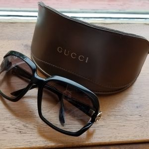 Gucci ‘GG’ 3110/S black oversized sunglasses